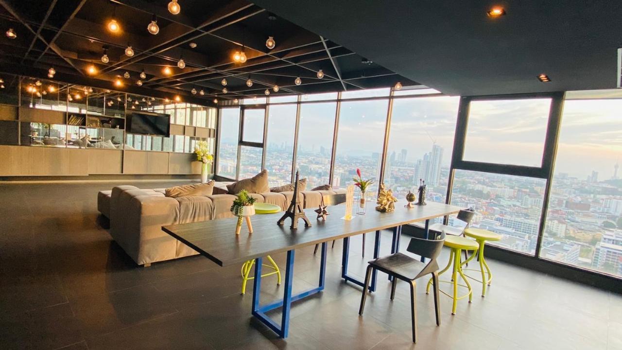 The Base Central Pattaya 2Bed King&Queen Sky Seaview & Infinity Pool Buitenkant foto