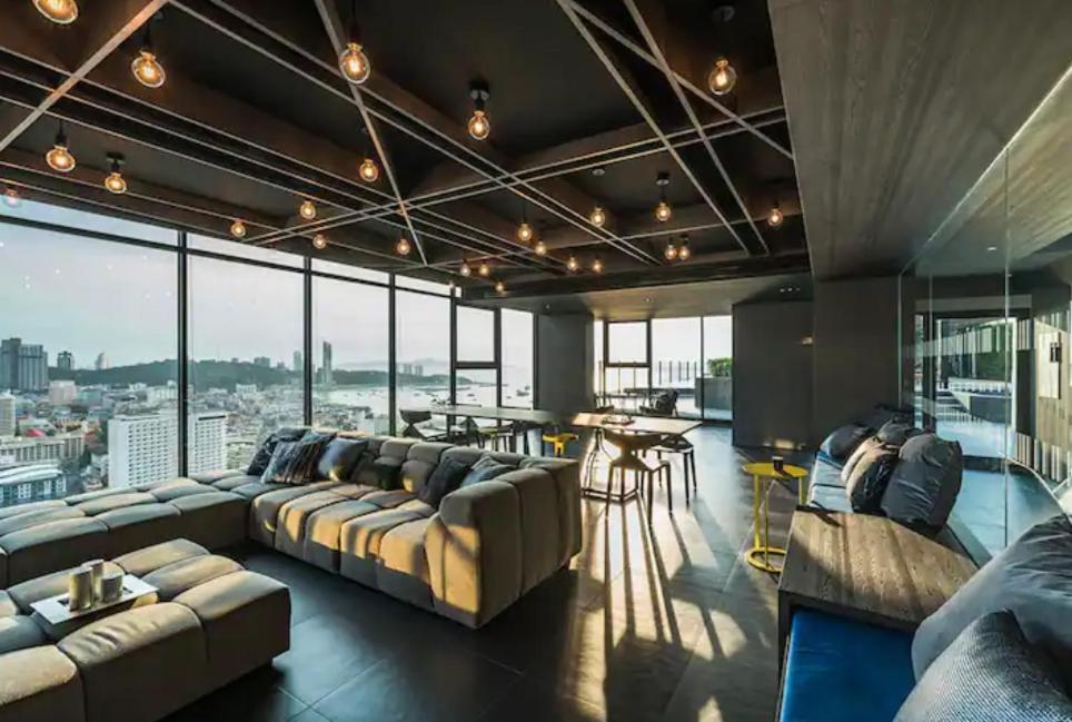The Base Central Pattaya 2Bed King&Queen Sky Seaview & Infinity Pool Buitenkant foto