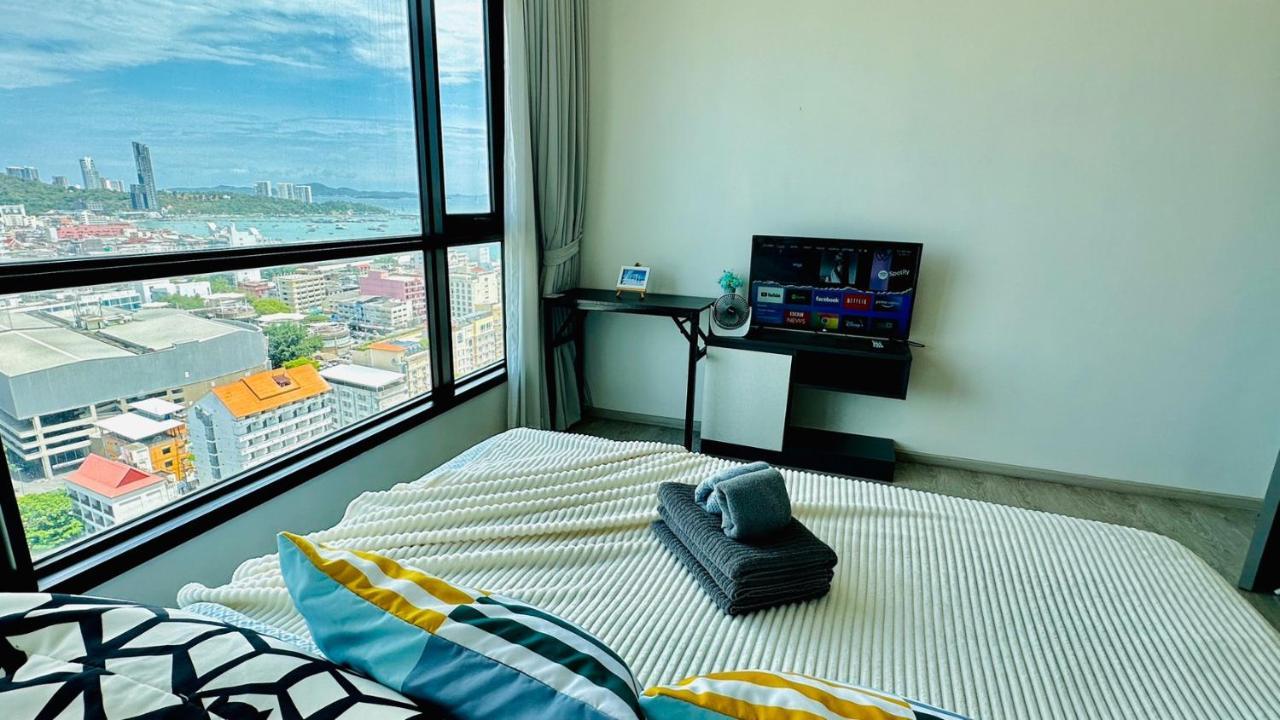 The Base Central Pattaya 2Bed King&Queen Sky Seaview & Infinity Pool Buitenkant foto