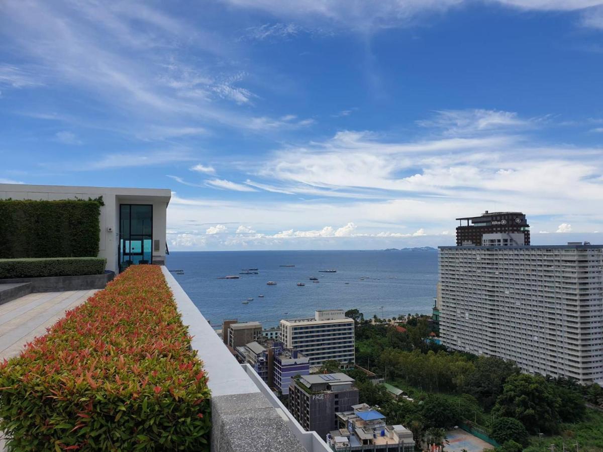 The Base Central Pattaya 2Bed King&Queen Sky Seaview & Infinity Pool Buitenkant foto