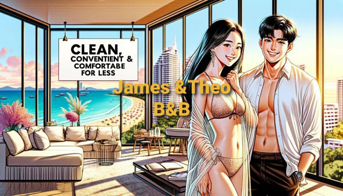 The Base Central Pattaya 2Bed King&Queen Sky Seaview & Infinity Pool Buitenkant foto